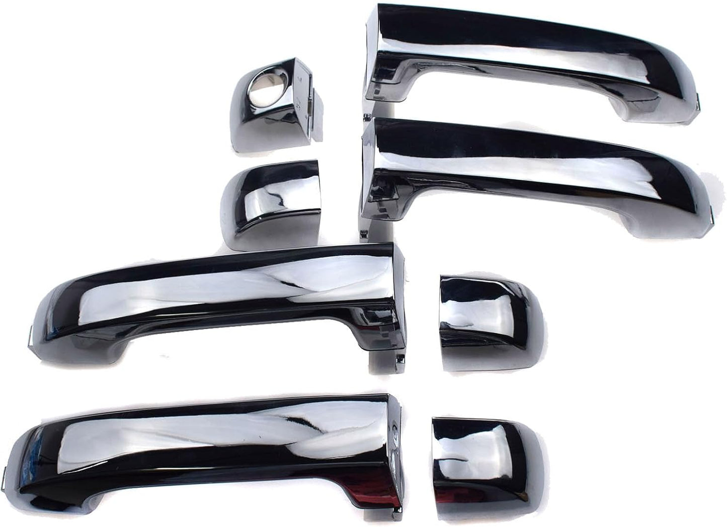 ya 2 8.15 Door Exterior Handle Chrome Set 4 Pieces for Hyundai Veracruz 2007-2012 82651-3J010