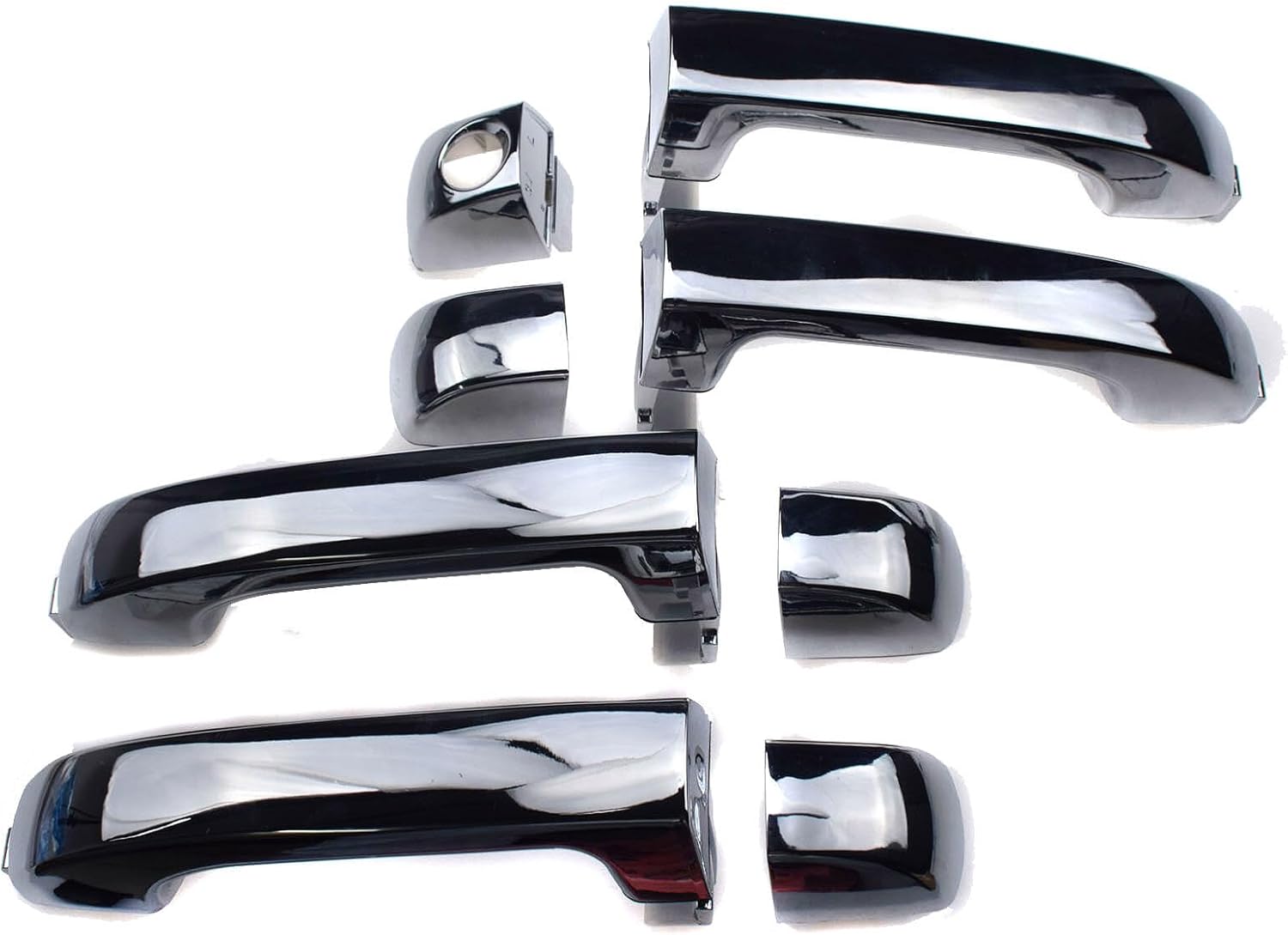 ya 2 8.15 Door Exterior Handle Chrome Set 4 Pieces for Hyundai Veracruz 2007-2012 82651-3J010