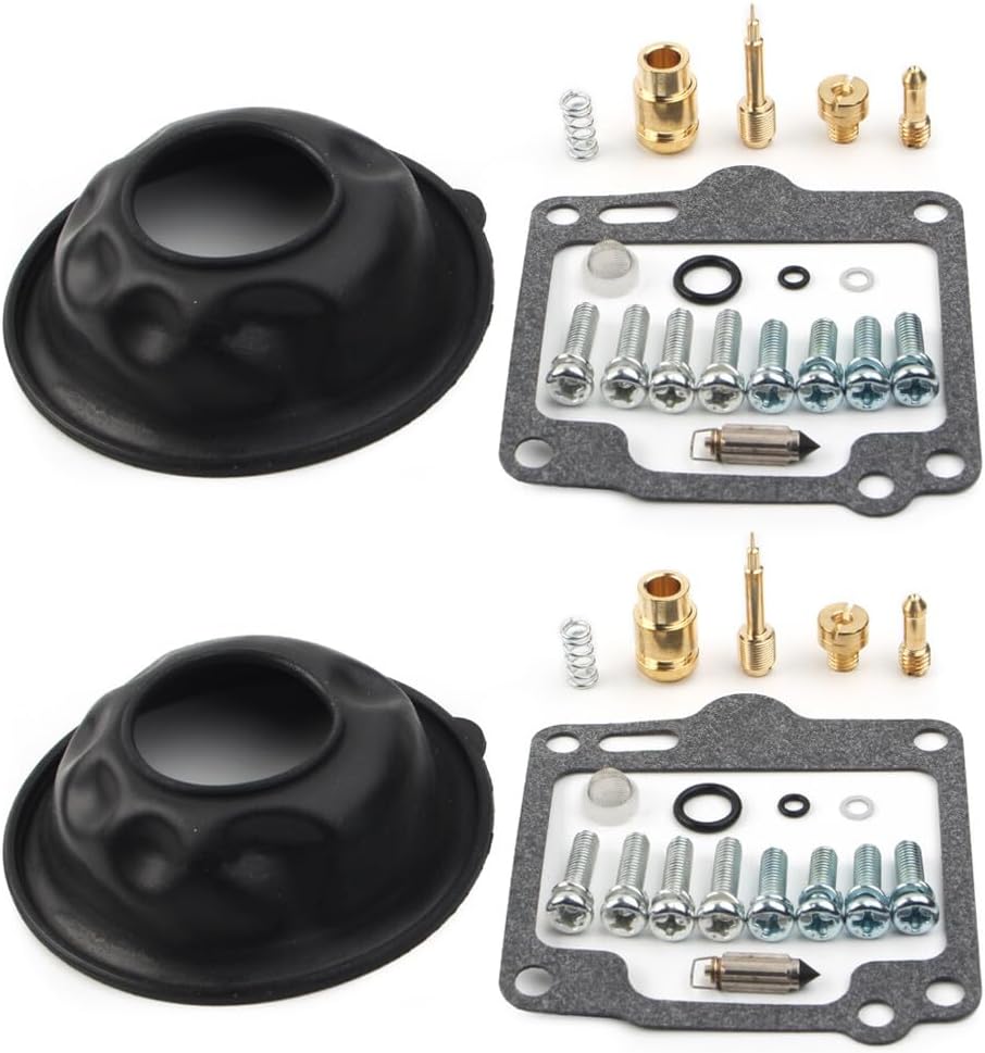 ya 2 8.15 Carburetor Rebuild Repair Kit for Yamaha XV750 Virago 750 1988 1989 1990-1997