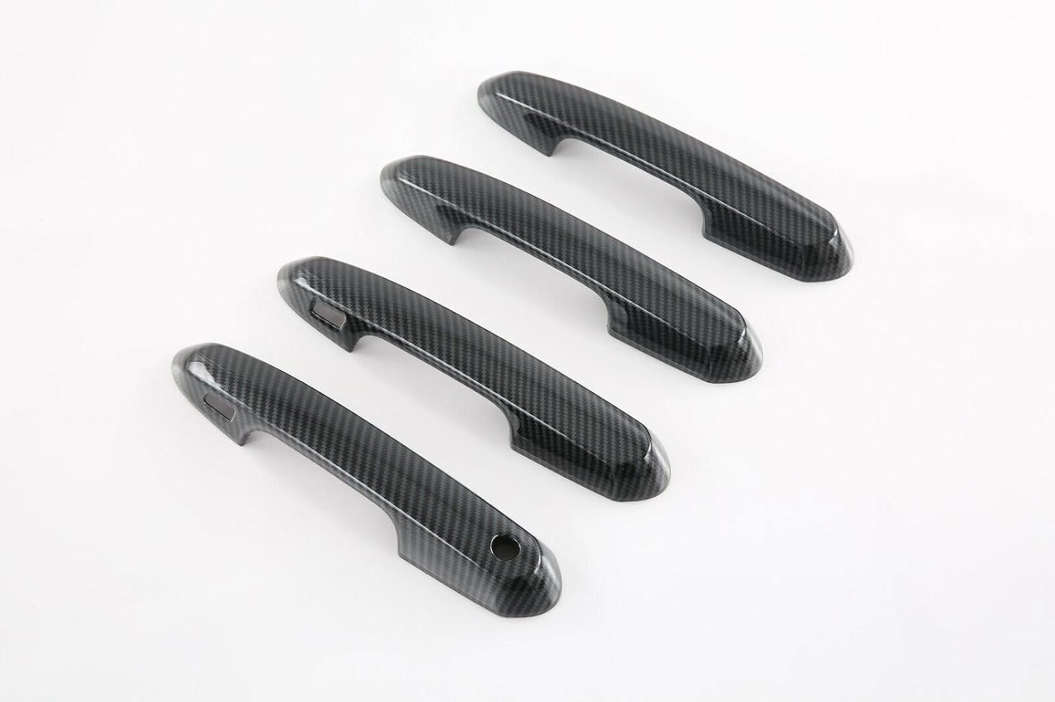 ya 2 8.15 Carbon Fiber Outside Door Handle Cover Trim for 2020-2023 for Toyota Highlander 