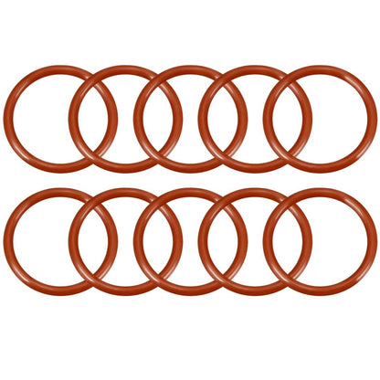 ya 13 9.15 baidi Silicone O-Ring 22mmx18mmx2mm VMQ Seal Rings Sealing Gasket Red 10Pc