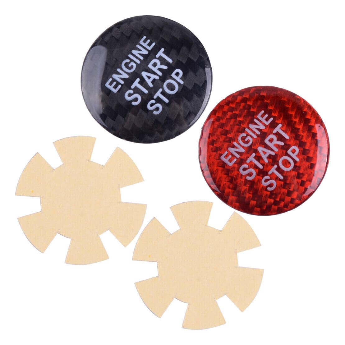 ya 6 8.24 baidi Engine Start Stop Button Cover Trim Fits for Toyota 86 RAV4 for Corolla @