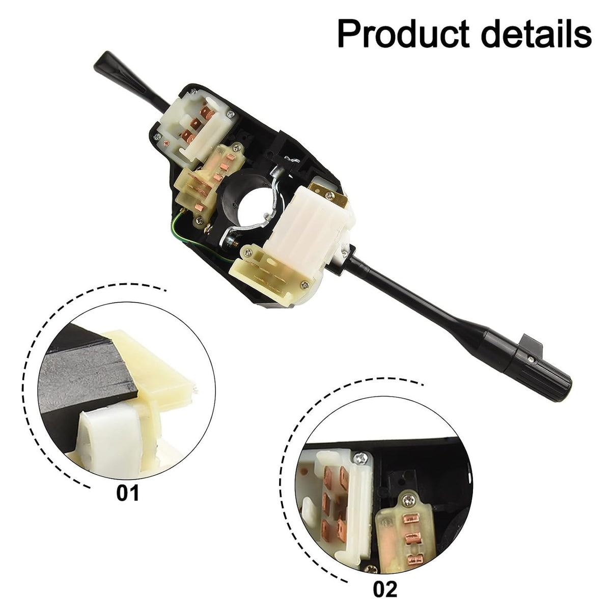 ya 23 10.7 baidi Wiper Switch Turn Signal Blinker Plastic Replacement 25560-03W00 Accessory