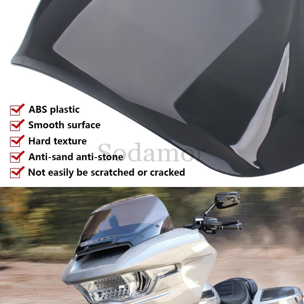 ya 23 10.7 baidi Fit for Harley Road Glide 2023-up 12'' Motorcycle Fairing Windshield Windscreen