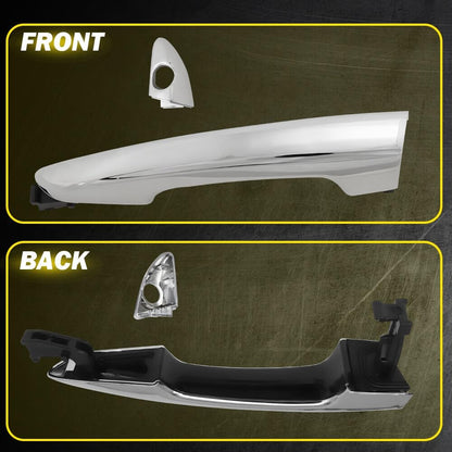 ya 5 8.10 Suitable for 2015-2019 for Hyundai Sonata Left Front Door Handle with Cover Opener