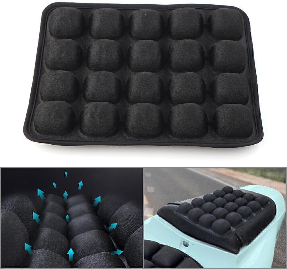 ya 4 8.8.2 Rear Passenger Motorcycle Air for SEAT Cushion Pressure Relief Pad 9.1 ¡Á11.8¡®¡¯