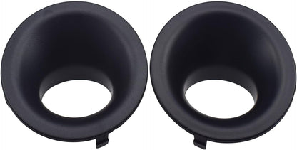 ya 10 9.16 zhengce 1Pair Front Left+Right Fog Light Trim Cover For 2015-2018 for Dodge for Cha