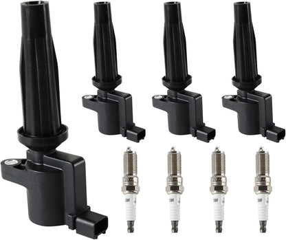 ya 9 10.24 Ignition Coil & Iridium Spark Plug For 2009-2020 for Ford Fusion Escape 2.0 2.5L