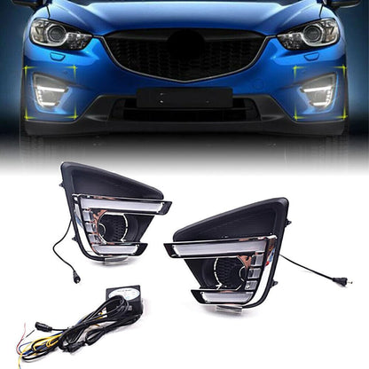 ya 13 9.15 baidi Car front daytime running lights fog lights suitable for Mazda CX-5 2012-20