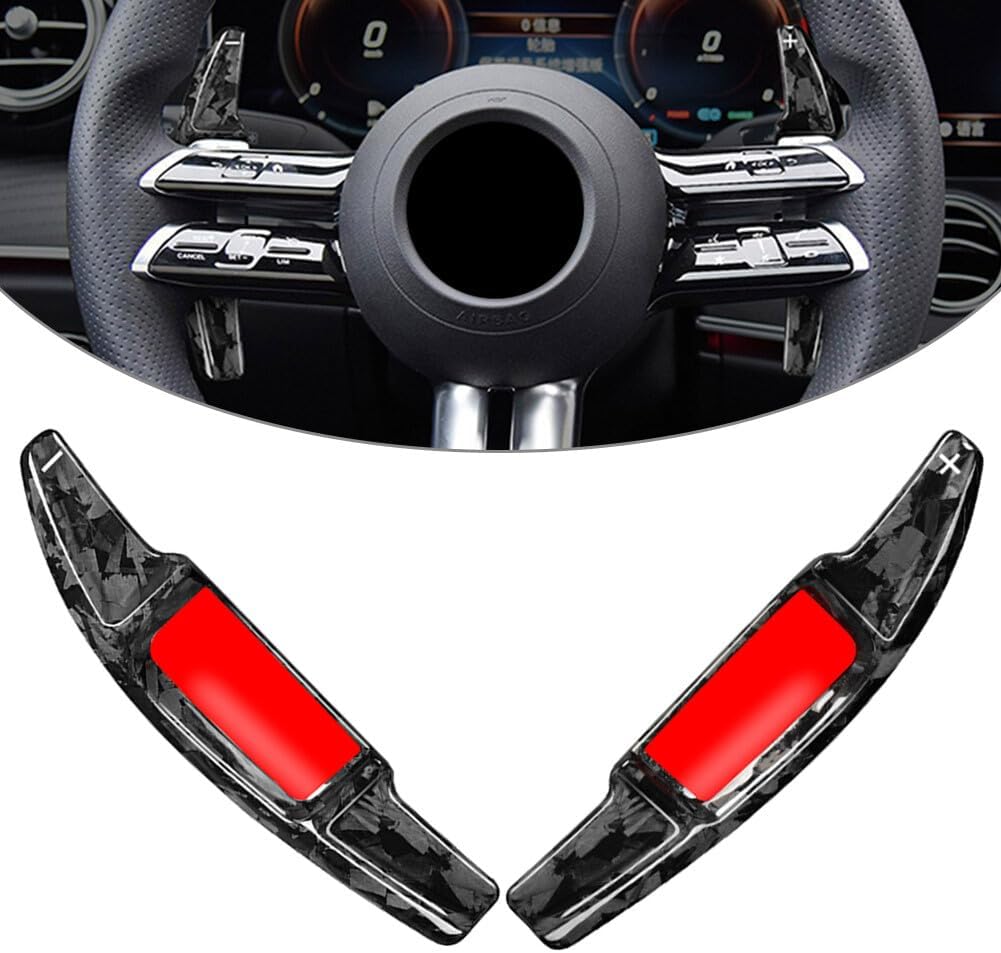 ya 10 9.16 zhengce 2X Steering Wheel Paddle Shifter Extension Fit for Mercedes-Benz E S Class
