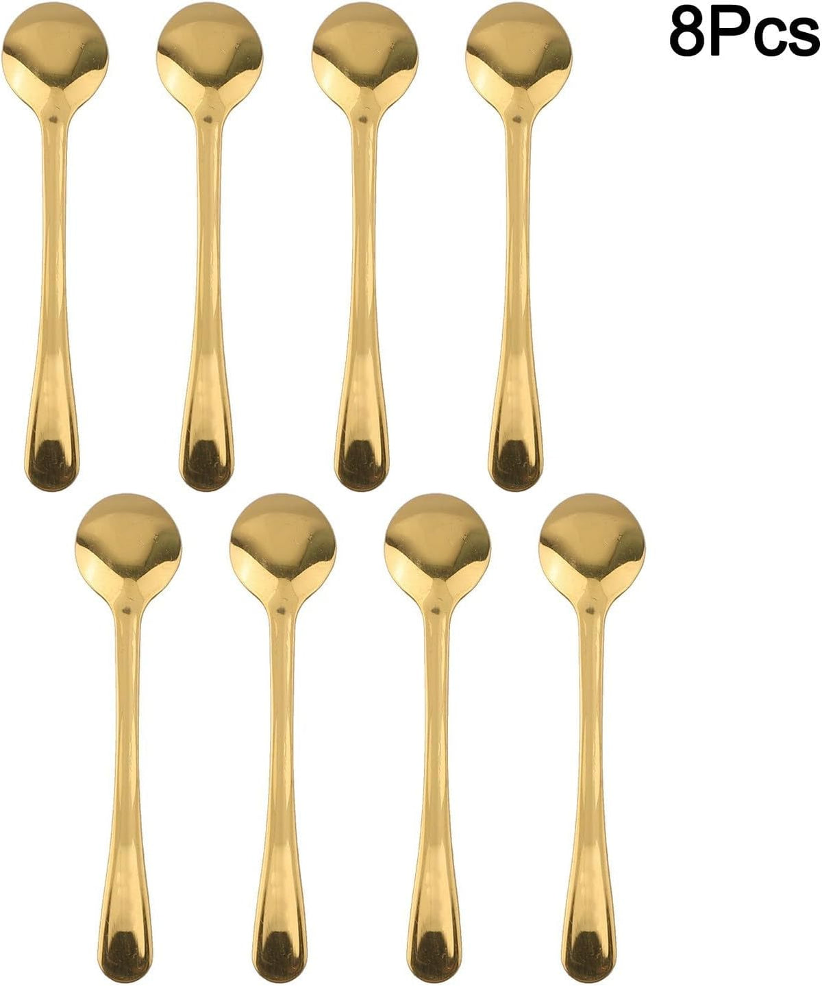 ya 14 9.20 baidi Tiny Kitchen Tools for Mini Stainless Steel Spoon Set with Eight Pieces Inside-1
