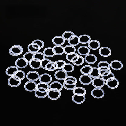 ya 13 9.15 baidi 50X Silicone O-Rings, 8mm OD, 6mm ID, 1mm Width, Seal Gasket White
