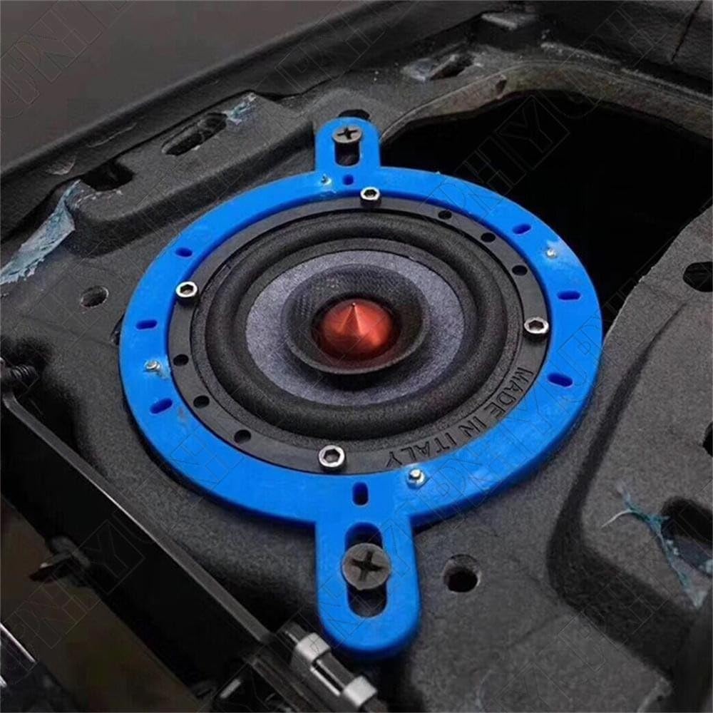 ya 5 8.10 Car Audio Modified Plastic Bracket To 3 Inch / 4 Inch Mid-mounted Speaker Gasket