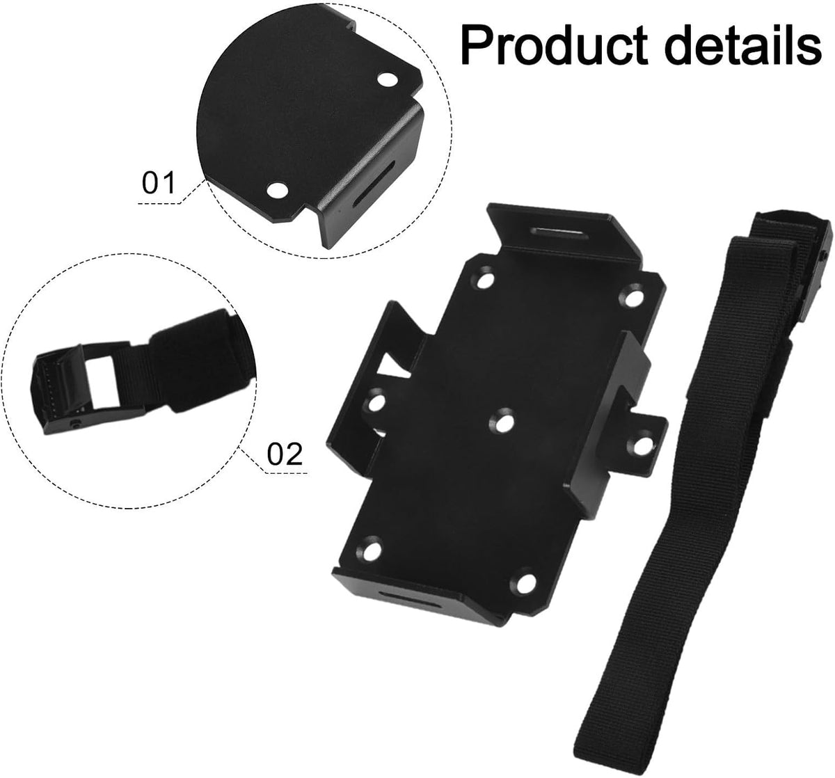 ya 26 10.21 baidi Flexible Fit Battery Tray Compatible with Different Sizes of Batteries