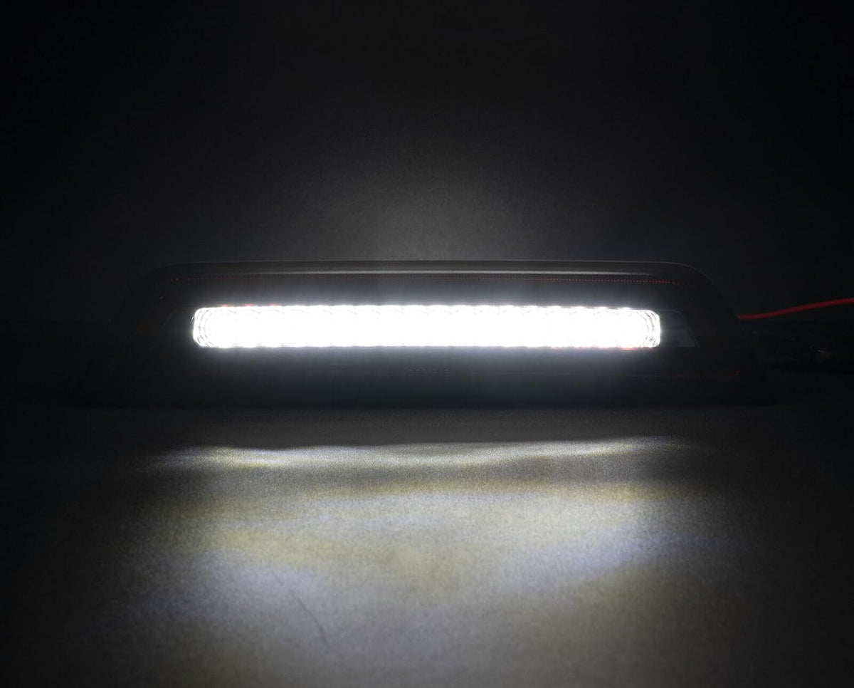 ya 4 8.10 Clear Lens LED 3rd Brake Light Cargo Light for 16-20 for Toyota Tacoma Limited SR TRD