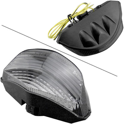 ya 10 9.16 zhengce Turn Signals LED Tail Light light bulbs Smoke Fit for Ducati MONSTEL 696 79