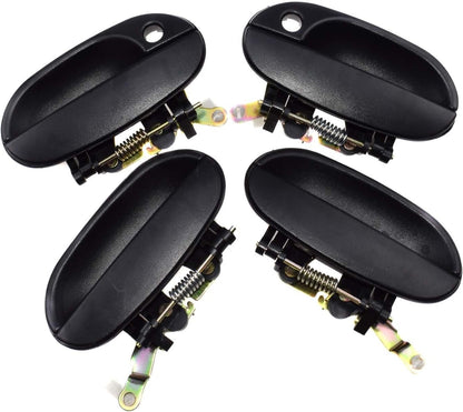 ya 2 8.15 Door Handle Outer Fit 1995-1999 for Hyundai Accent Front Rear Left Right 1 Set 4 pcs