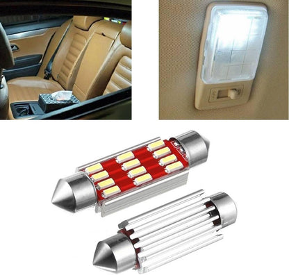 ya 13 9.15 baidi LED Car Lights Bulb Super Bright 4014 Auto Interior Lamp 180LM Replacement