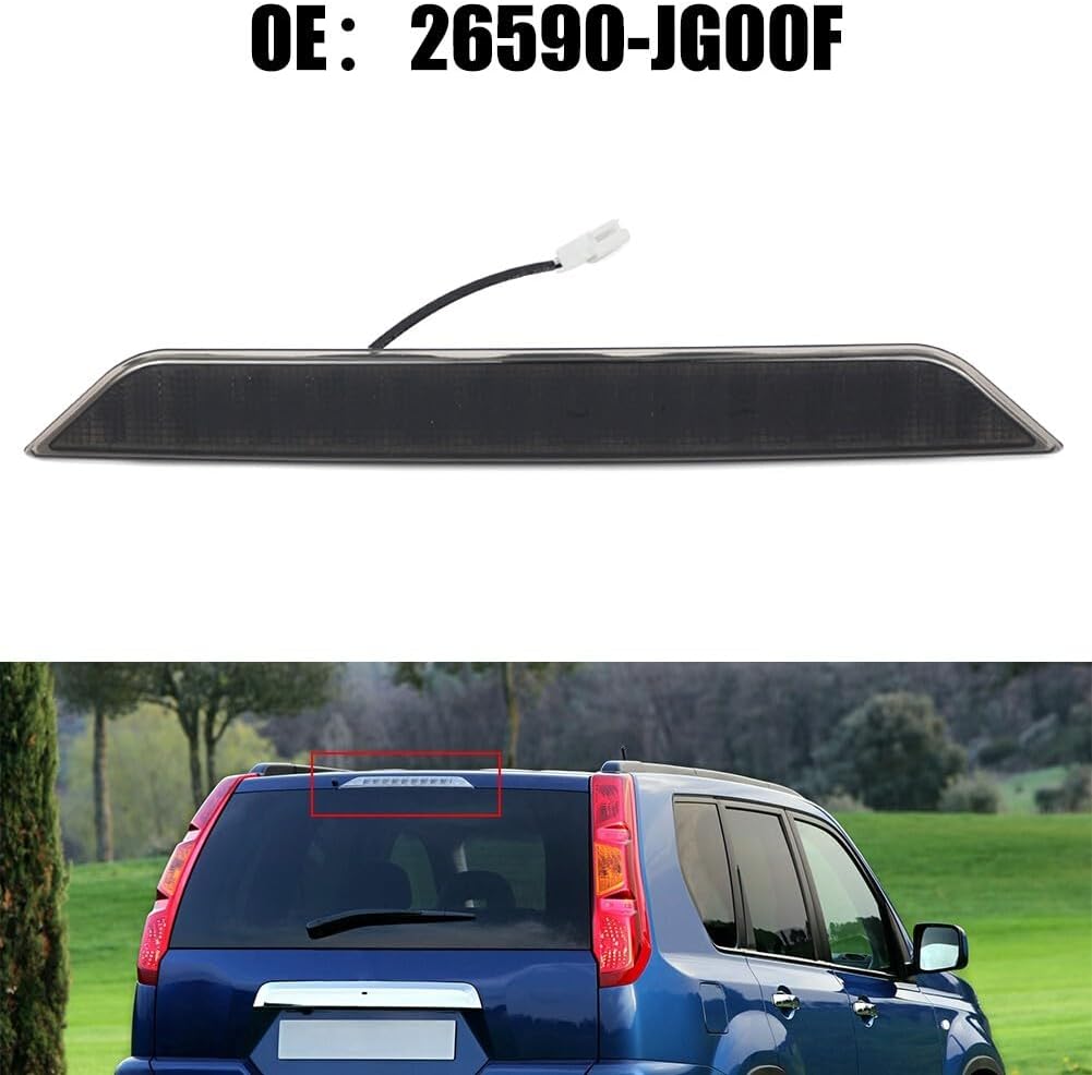 ya 13 9.15 baidi LED Tail Rear High Mount 3rd Brake Light Lamp For for Nissan for X-Trail T31 2008-2013