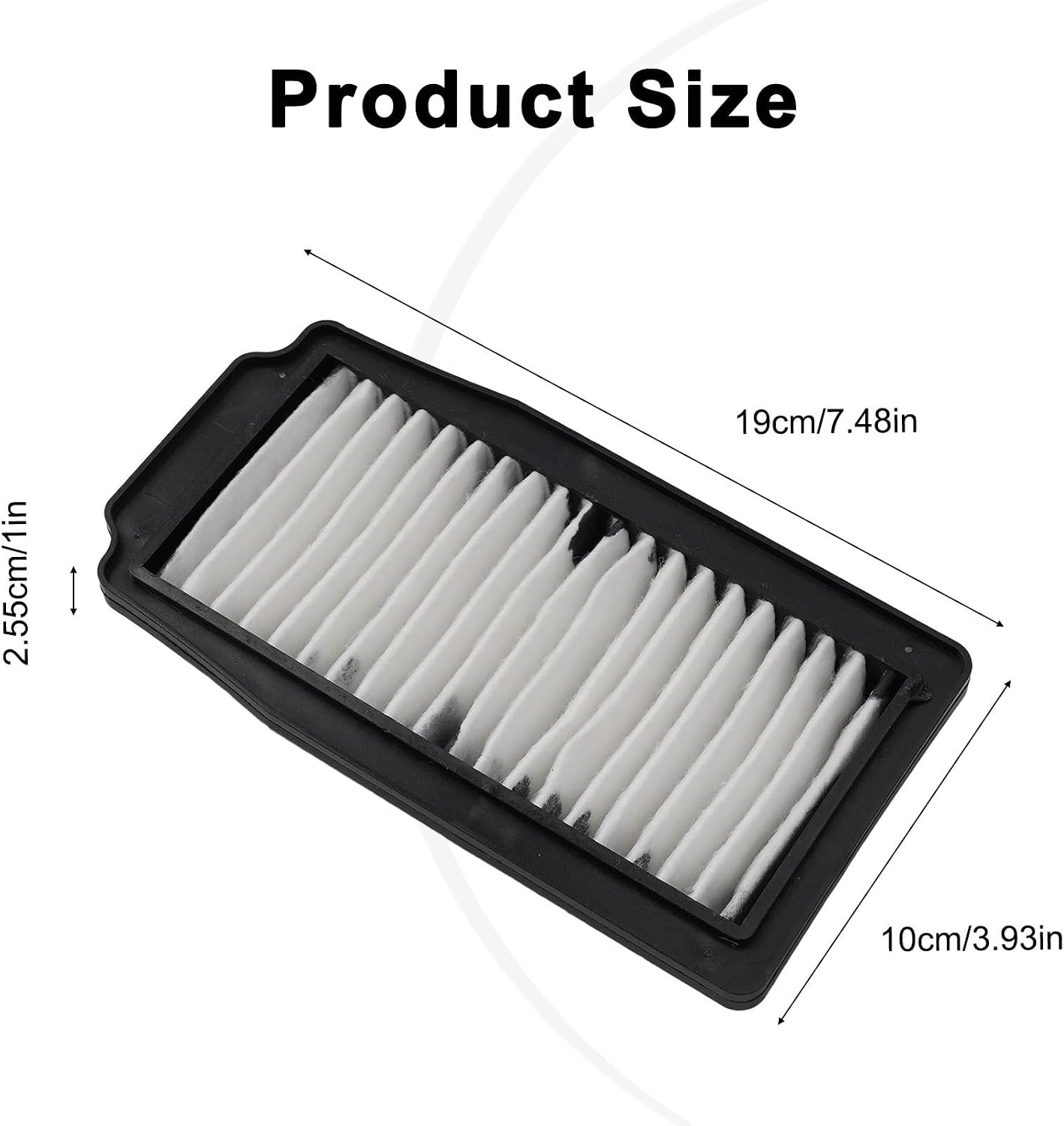 ya 5 8.10 Air Filter for for Suzuki GW250 Inazuma 250 12-17 GSX-R250 L3 2013 13780-48H00-000