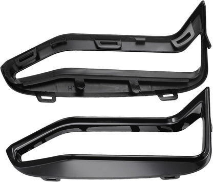 ya 7 8.24 baidi A Pair of Black Decorations on the Front Bumper Side grilles are Suitable for BMW 3 'and G20 G21 M340i