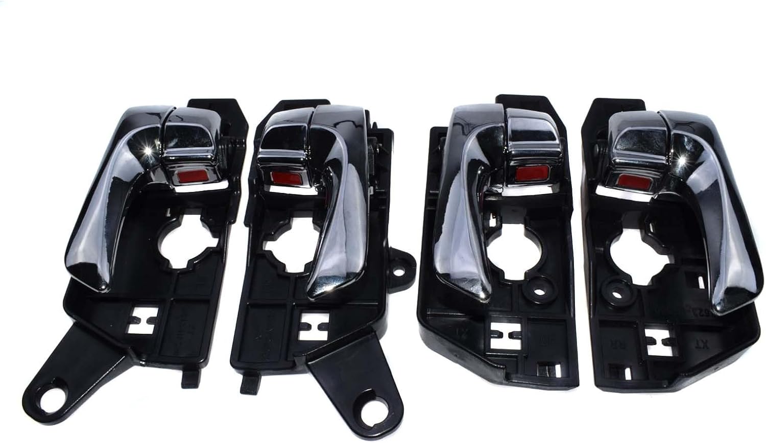 ya 4 8.24 baidi Chrome Inner Door Handle Card Set 4 Pieces FL FR RL RR for Hyundai Sonata 2009-10