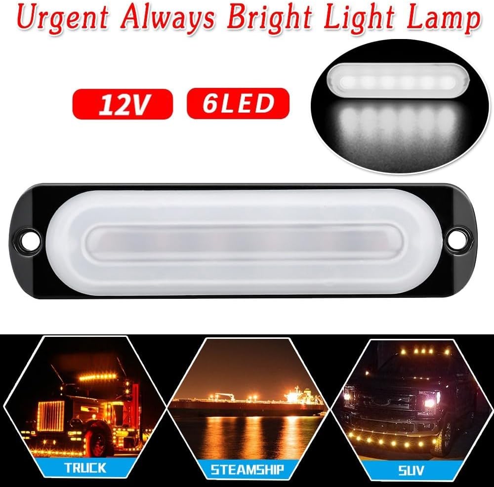ya 13 9.15 baidi Off-Road Car Light 12V White Truck Fog Lamp Signal Anti-collision Portable