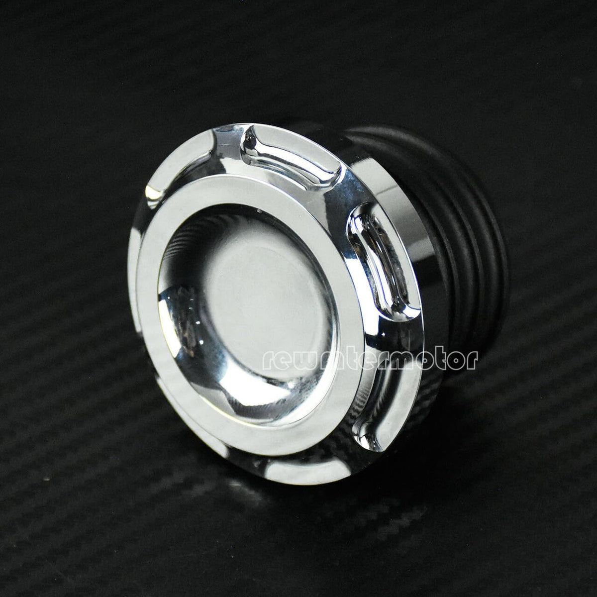 ya 9 10.24 Chrome Gas Cap Fuel Tank Cover Right-hand Thread Fit for Harley Heritage Softail
