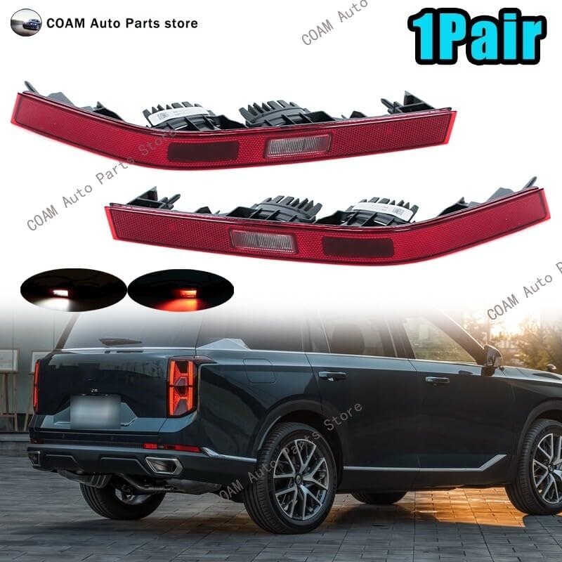 ya 4 8.24 baidi For GAC Trumpchi GS8 2022-2024 Rear Reflector Reverse Stop Warning Brake Light 