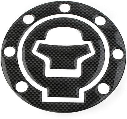 ya 4 8.10 Fit 97-03 GSXR-600/750/1000 Carbon fiber Gas Tank Fuel Cap Cover Protector Pad