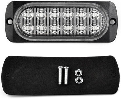 ya 4 8.8 Rear LED Emergency Light Red Replacement Truck 12v ~ 24v Accessories 