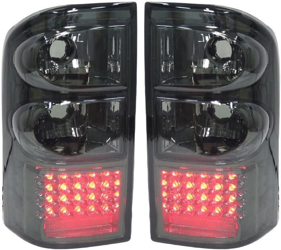 ya 14 9.20 zhengce 1Pair For 1997-2004 for Nissan Patrol GU Y61 LED Rear Tail Light Brake Lam-1