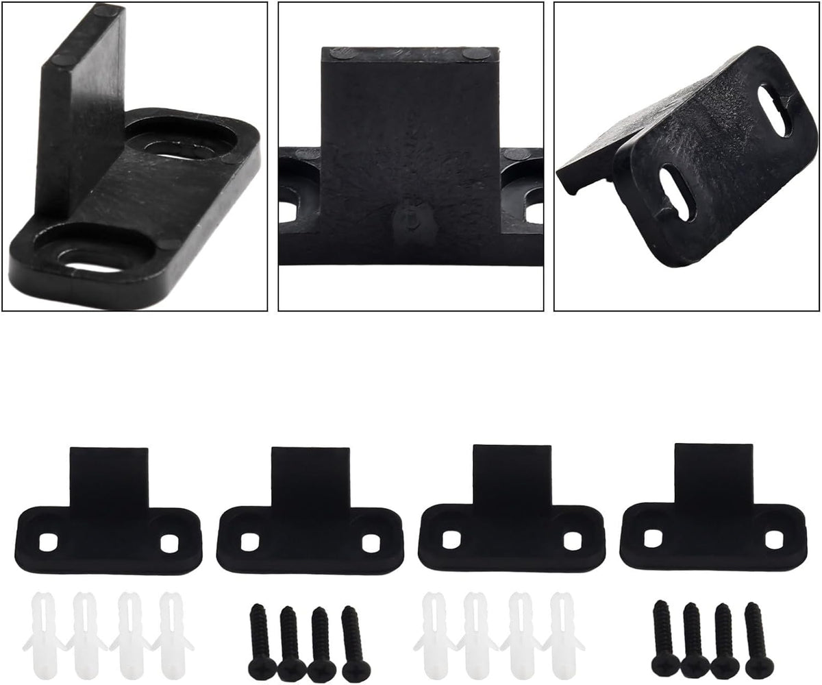 ya 26 10.21 baidi 4PCS Anti-Swing Barn Door Hanging Rail Hardware Accessories Without Slotting