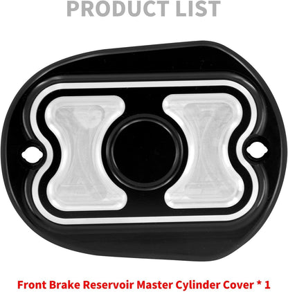 ya 28 10.13 zhengce Brake Reservoir Master Cylinder Cover for Harley Sportster 883 1200 48 7