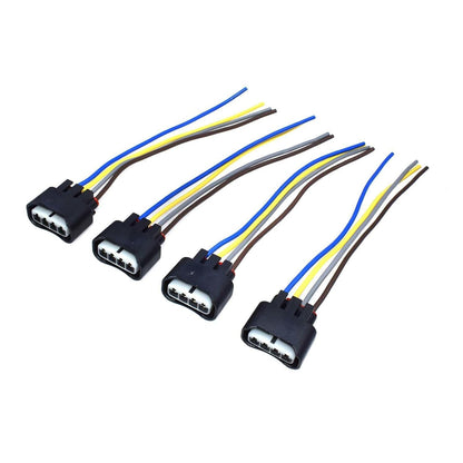 ya 4 8.8 4-Piece Ignition Coil Female Connector Plug Harness Suitable for Toyota for Lexus 2AZFE 1ZFE 