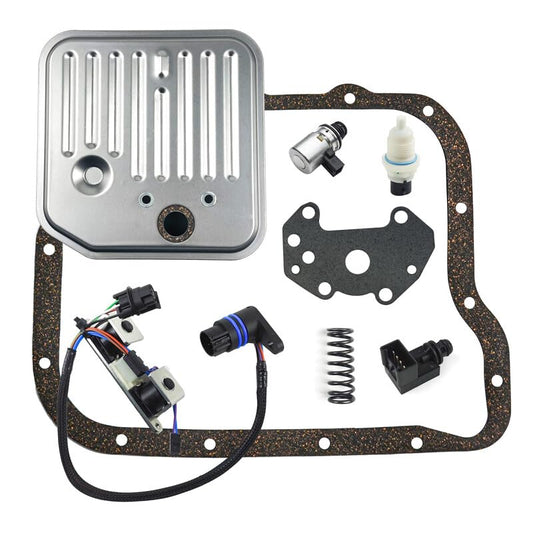 ya 5 8.10 8Pcs A518 46RE 48RE Transmission Filter Kit w/Solenoid Sensor Fit for Dodge for Ram