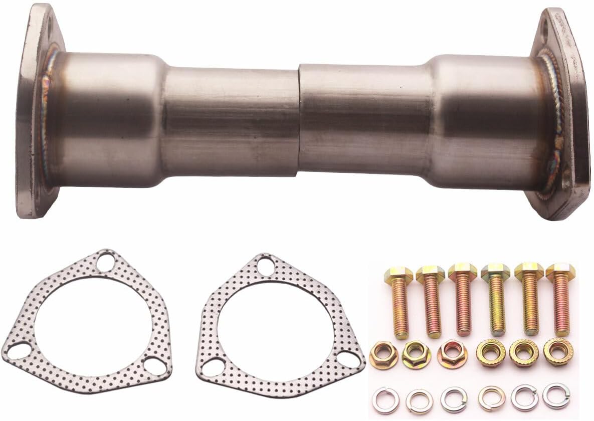 ya 4 8.14 304 SS HEADER COLLECTOR KIT 2.5 63mm INLET 2 50mm OUTLET & Gasket