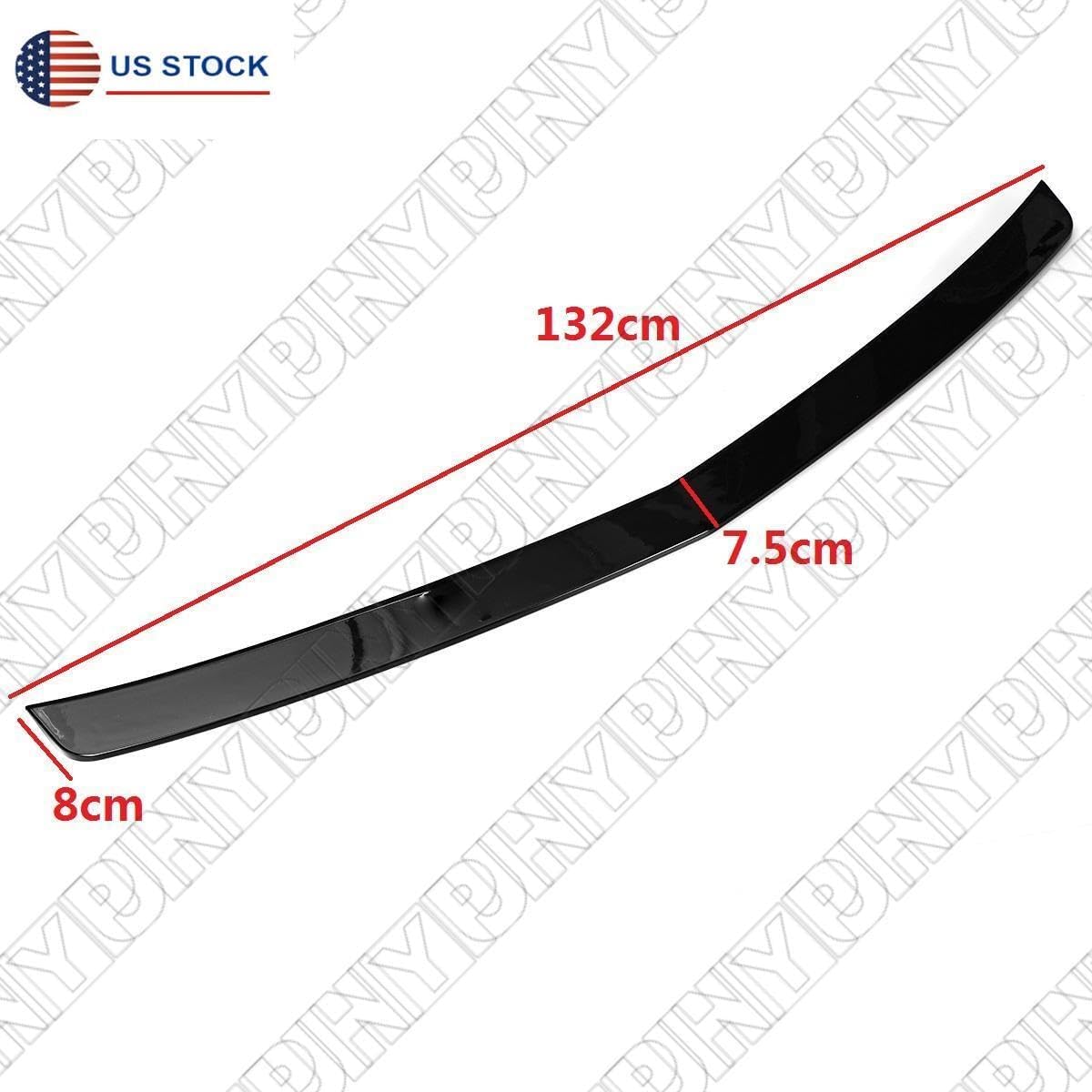 ya 6 8.24 baidi Glossy Black Rear Trunk ABS Spoiler Wing For 2010-16 for Mercedes-Benz W212 A Style