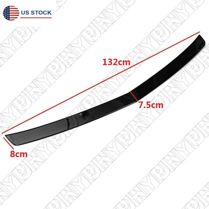 ya 6 8.24 baidi Glossy Black Rear Trunk ABS Spoiler Wing For 2010-16 for Mercedes-Benz W212 A Style