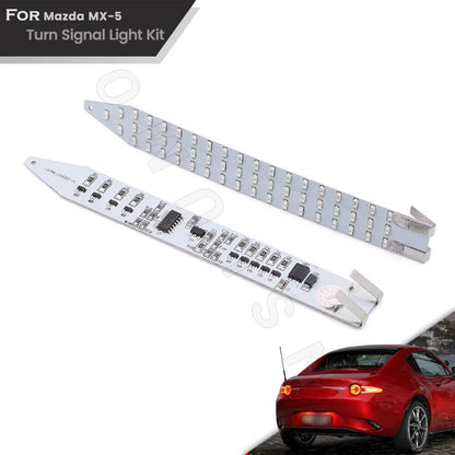 ya 7 8.24 baidi Continuous Amber LED Tail Light Turn Signal Light 16-up for Mazda Miata mx-5 ND