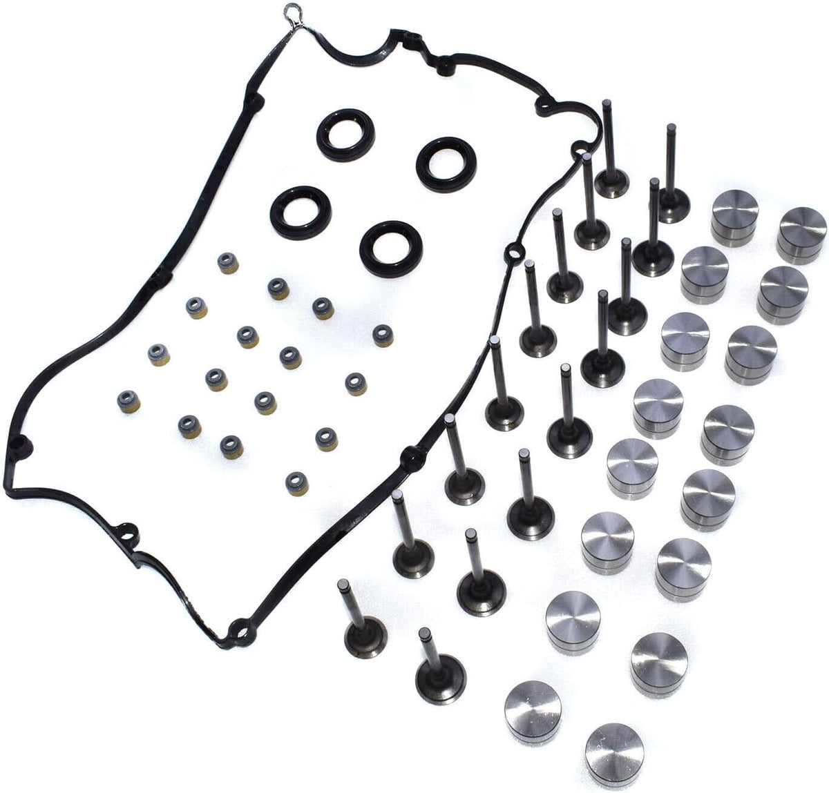 ya 10 9.16 baidi for Hyundai for Kia 1.6L Intake & Valve &Lifters &Stem Seal &Valve Cover Kit