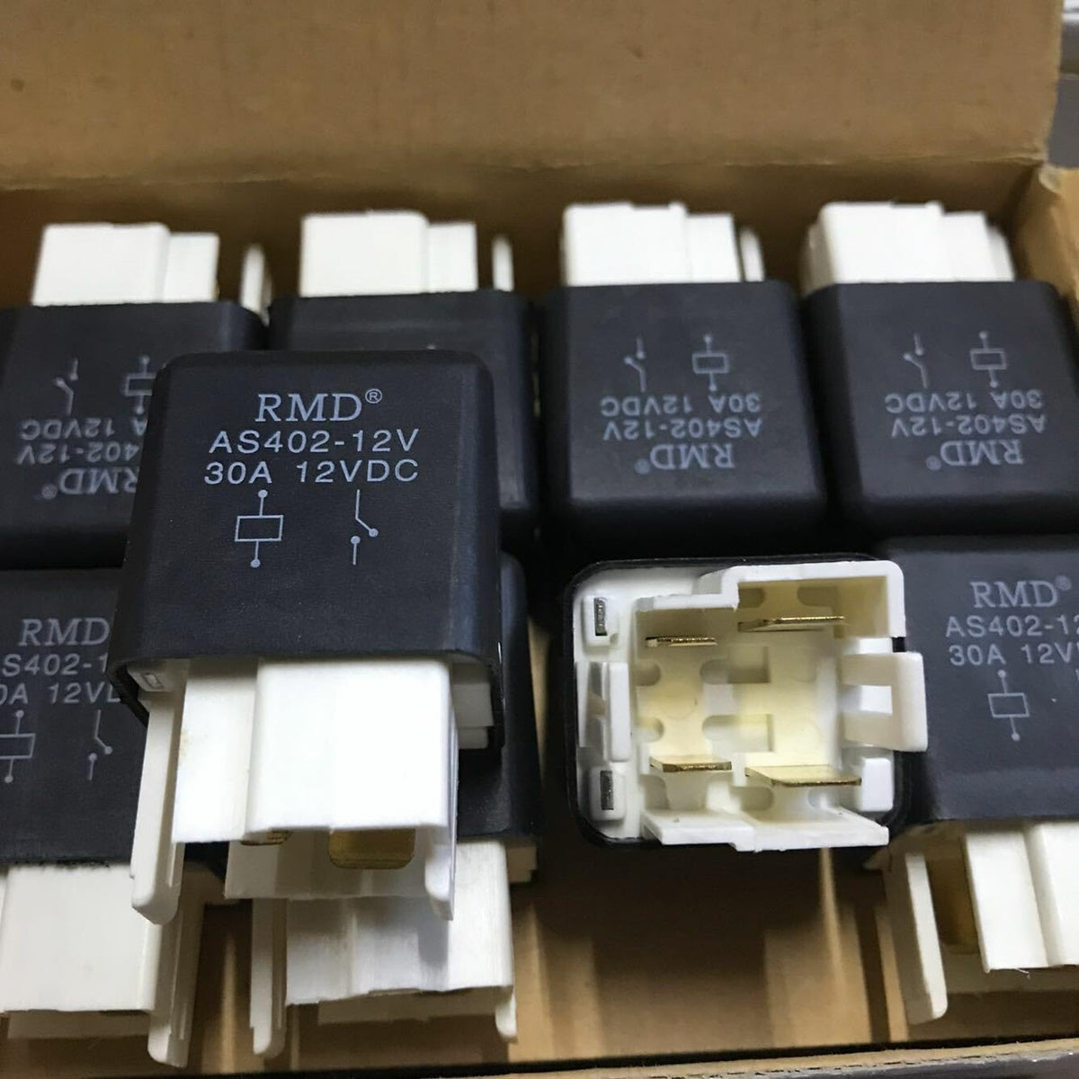 ya 16 10.20 baidi 1PC RMD AS402-12V Automotive Relay 4 Pin 12VDC 30A #W7*-