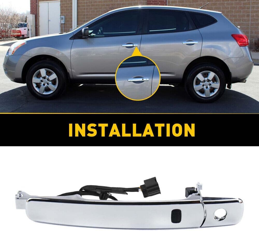 ya 5 8.10 for 2010-2013 for Nissan Rogue Door Handle Left Front Drive Side LH 80645-CA000