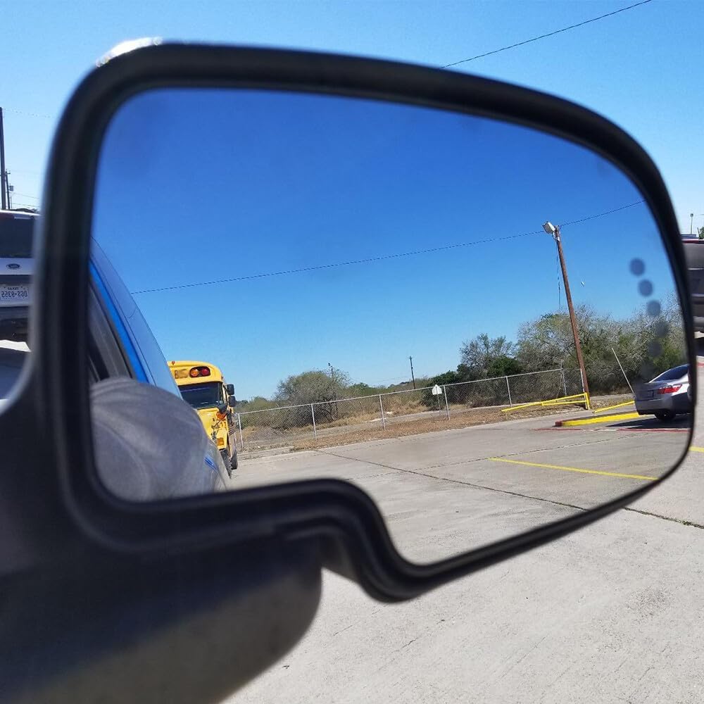 ya 2 8.15 fit for Chevy for GMC for Cadillac Side Heated Glass Mirror w/Turn Left Signal & Right