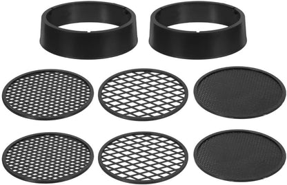 ya 14 9.20 baidi 2 Sets/8pcs Garden Strainer Soil Shaker Sieve Litter Sifter Sifting Pan-1