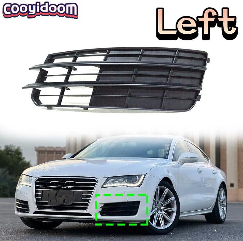 ya 2 8.15 Left fog light grille cover decoration, right fog light grill suitable for Audi A7 2011-2015