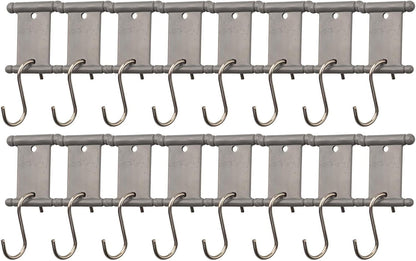 ya 26 10.21 baidi Convenient Awning Hooks for RV Steel and Plastic Construction Set of 16