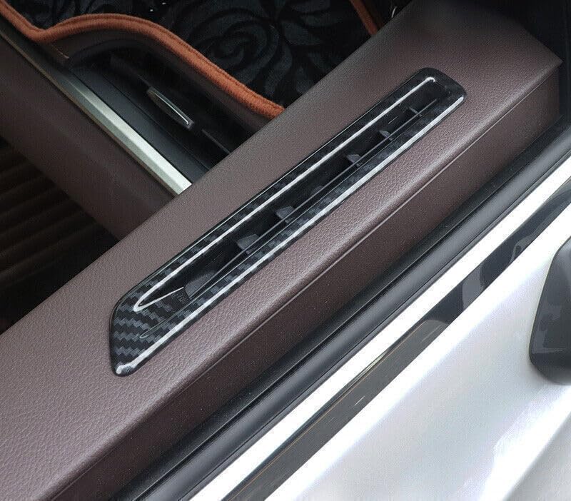 ya 14 9.20 zhengce Carbon Fiber Door Upper Air Outlet Vent Trims for Lexus ES250 300h 350 2019-1