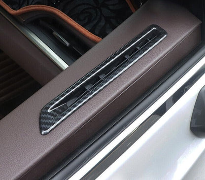 ya 14 9.20 zhengce Carbon Fiber Door Upper Air Outlet Vent Trims for Lexus ES250 300h 350 2019-1