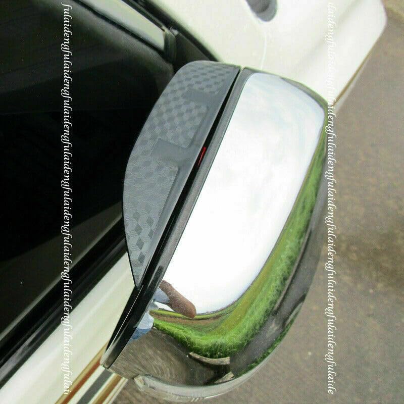 ya 6 8.24 baidi Suitable for Nissan Patrol Y62 2013-2019 Carbon Fiber Rearview Mirror Eyebrow Decoration 